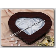 Ξυλινη Στεφανοθηκη Καρδια